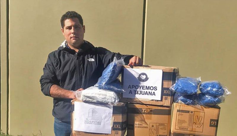 ‘Apoyemos a Tijuana’ entrega materiales a hospitales públicos